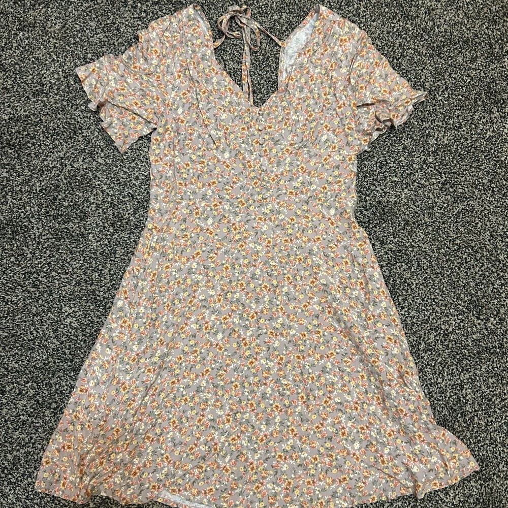 Böhme Floral V-Neck Dress